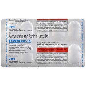 ATORLIP ASP 10 CAP ANTIHYPERLIPIDEMICS CV Pharmacy