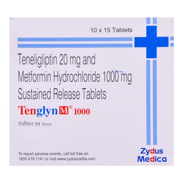 TENGLYN-M 1000MG TAB ENDOCRINE CV Pharmacy