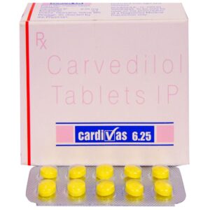 CARDIVAS 6.25MG TAB BETA BLOCKER CV Pharmacy