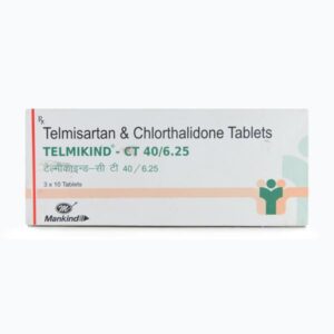 TELMIKIND CT 40 /6.25 TAB ANGIOTENSIN-II ANTAGONIST CV Pharmacy