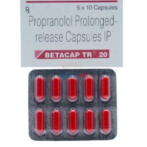 BETACAP TR 20 CAP BETA BLOCKER CV Pharmacy