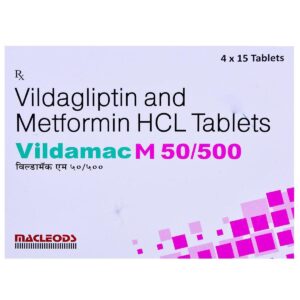 VILDAMAC M 50/500MG TAB ENDOCRINE CV Pharmacy