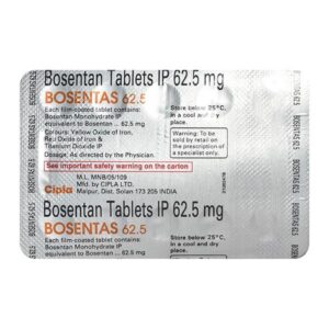 BOSENTAS 62.5 TAB CARDIOVASCULAR CV Pharmacy