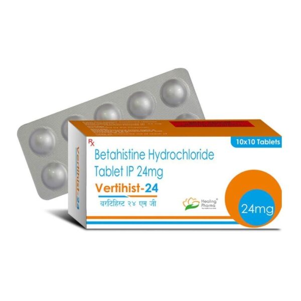 VERTIHIST 24MG TAB ANTIVERTIGO CV Pharmacy