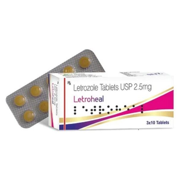 LETROHEAL 2.5MG TAB AROMATASE INHIBITORS CV Pharmacy 2