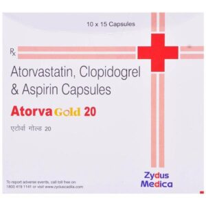 ATORVA GOLD 20 TAB ANTIHYPERLIPIDEMICS CV Pharmacy