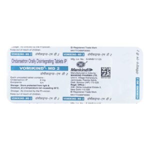 VOMIKIND MD 2MG TAB ANTIEMETICS CV Pharmacy