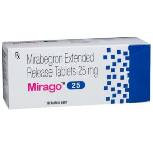 MIRAGO 25 TAB BLADDER AND PROSTATE CV Pharmacy