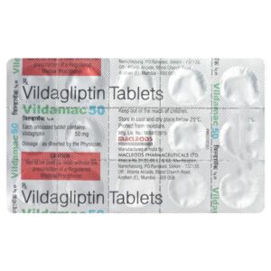 VILDAMAC 50MG TAB ENDOCRINE CV Pharmacy