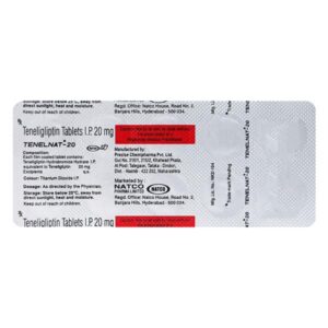 TENELNAT 20MG TAB ENDOCRINE CV Pharmacy