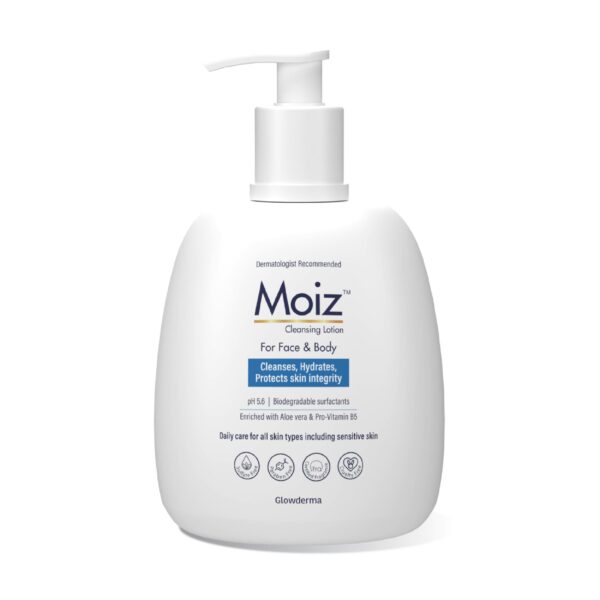 MOIZ CLENSING LOTION 200ML DERMATOLOGICAL CV Pharmacy 2