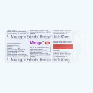 MIRAGO 50 TAB BLADDER AND PROSTATE CV Pharmacy