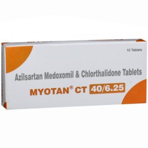 MYOTAN-CT 40/6.25MG TAB ANGIOTENSIN-II ANTAGONIST CV Pharmacy