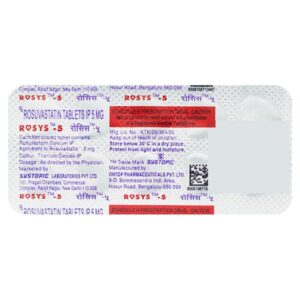 ROSYS 5MG TAB Medicines CV Pharmacy