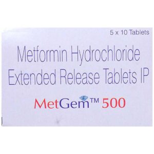 METGEM 500 TAB ENDOCRINE CV Pharmacy