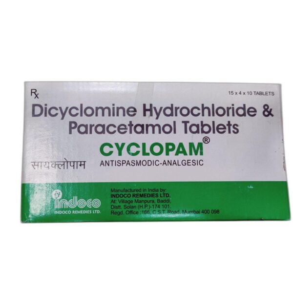 CYCLOPAM TAB ANTISPASMODICS CV Pharmacy 2