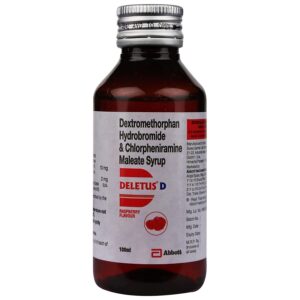 DELETUS-D 100ML LIQUID Medicines CV Pharmacy