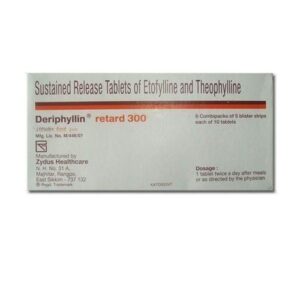 DERIPHYLLIN RETARD 300 TAB Medicines CV Pharmacy