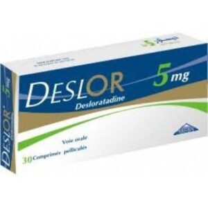 DESLOR 5MG TAB ANTI HISTAMINICS CV Pharmacy