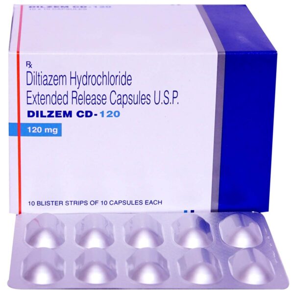 DILZEM CD 120MG CAP CALCIUM CHANNEL BLOCKERS CV Pharmacy