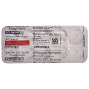 DOLOKIND-SR (200MG) TAB MUSCULO SKELETAL CV Pharmacy