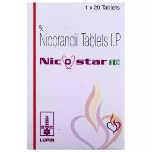 NICOSTAR 10MG TAB 20`S CARDIOVASCULAR CV Pharmacy