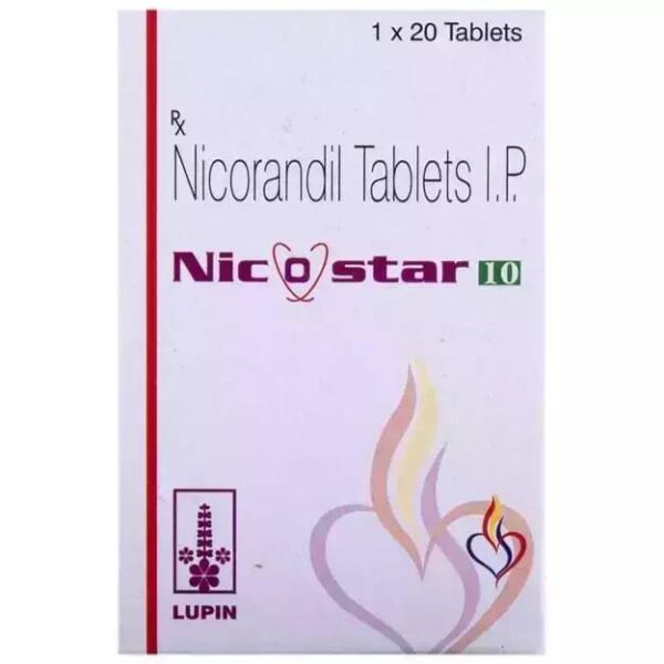 NICOSTAR 10MG TAB 20`S CARDIOVASCULAR CV Pharmacy 2