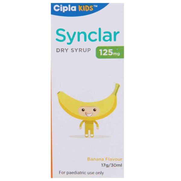 SYNCLAR 125MG/5ML DRY SYP ANTI-INFECTIVES CV Pharmacy