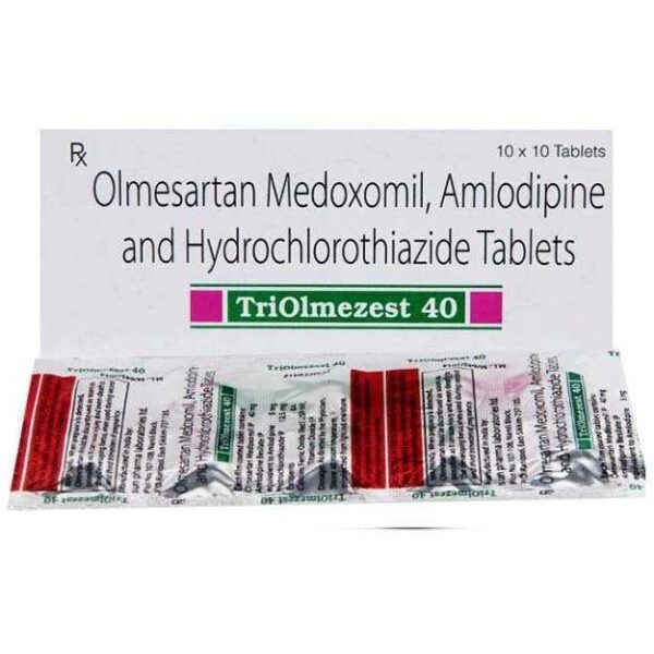 TRIOLMEZEST 40MG ANGIOTENSIN-II ANTAGONIST CV Pharmacy