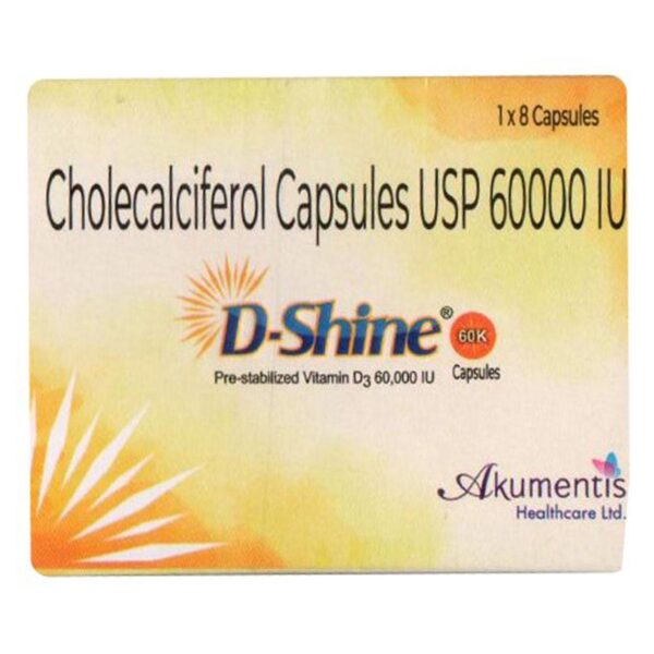 D-SHINE 60K TAB 4`S SUPPLEMENTS CV Pharmacy