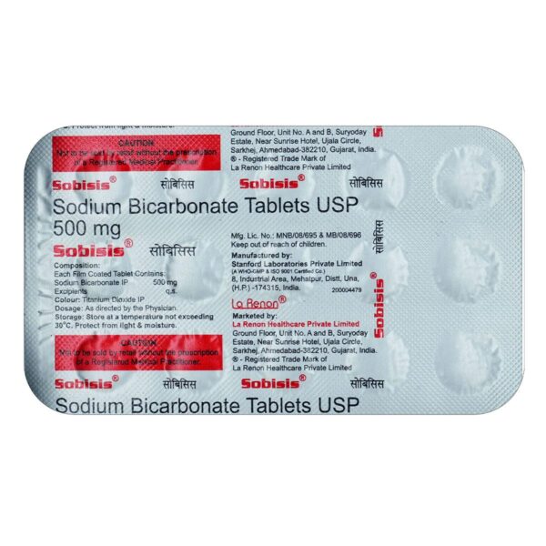 SOBISIS TAB ALKALIZERS CV Pharmacy 2