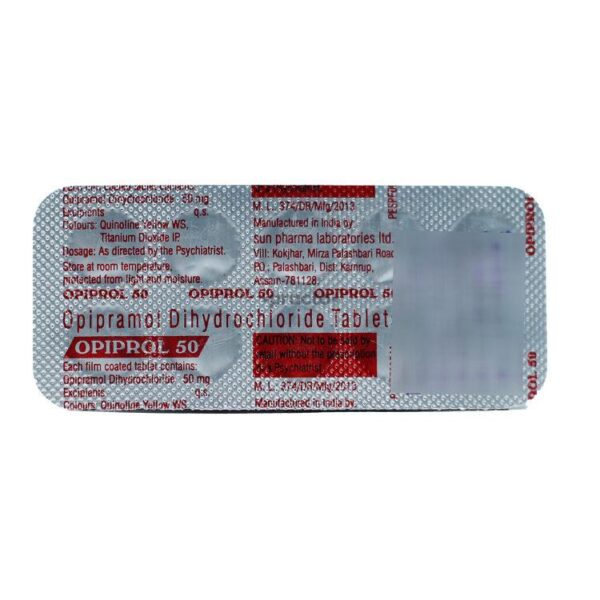 OPIPROL 50 TAB Medicines CV Pharmacy