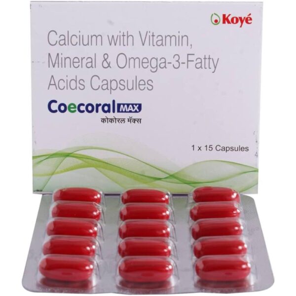 COECORAL MAX TAB CALCIUM CV Pharmacy