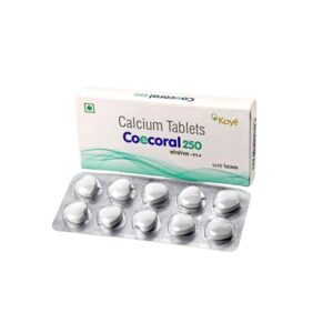 COECORAL 250 TAB CALCIUM CV Pharmacy