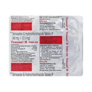 TEMSAN-H TAB ANGIOTENSIN-II ANTAGONIST CV Pharmacy