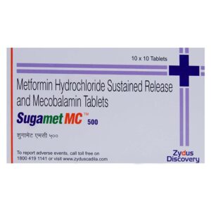 SUGAMET MC 500 TAB ENDOCRINE CV Pharmacy