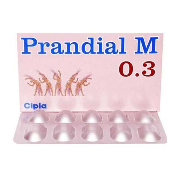 PRANDIAL M 0.3 TAB ENDOCRINE CV Pharmacy 2