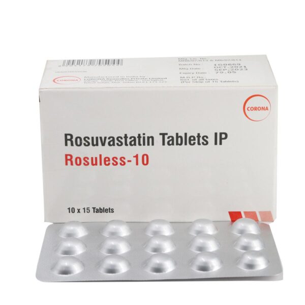 ROSULESS 10 TAB ANTIHYPERLIPIDEMICS CV Pharmacy