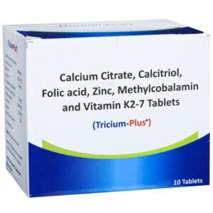 TRICIUM PLUS TAB CALCIUM CV Pharmacy