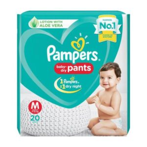PAMPERS PANTS M 20`S BABY CARE CV Pharmacy