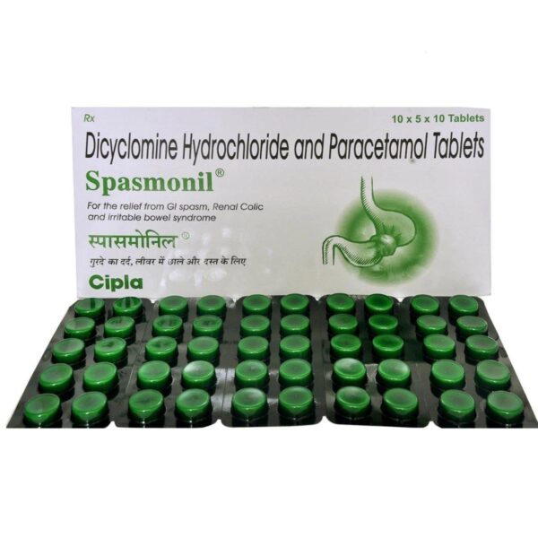 SPASMOGIP TAB Medicines CV Pharmacy