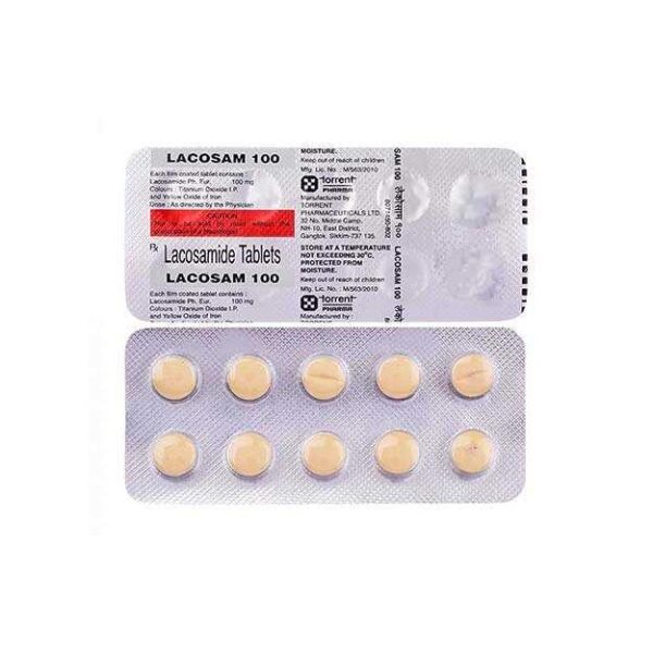 LACOSAM 100 TAB Medicines CV Pharmacy