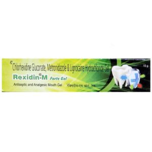 REXIDIN-M FORTE GEL 15G Medicines CV Pharmacy