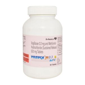 VOZUCA M ACTIV TAB 60`S ENDOCRINE CV Pharmacy
