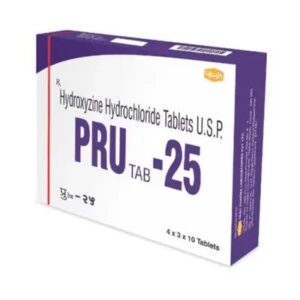 PRU 25MG TAB Medicines CV Pharmacy