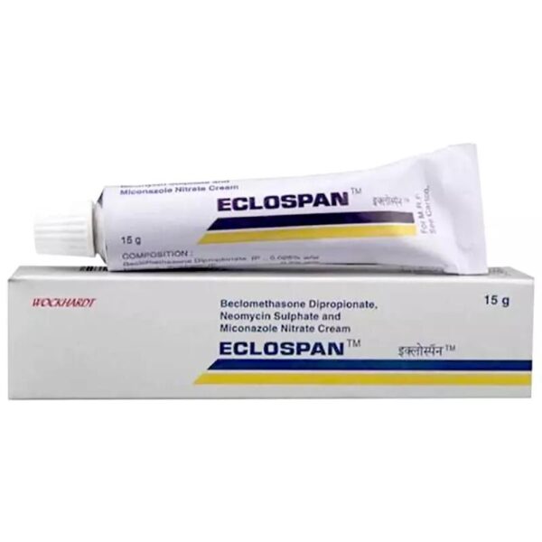 ECLOSPAN 15G CREAM DERMATOLOGICAL CV Pharmacy 2