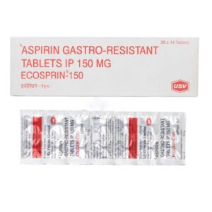 ECOSPRIN 150MG TAB ANTIPLATELETS CV Pharmacy