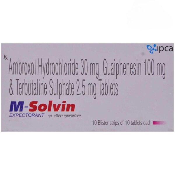 M-SOLVIN TAB Medicines CV Pharmacy