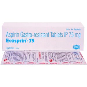 ECOSPRIN 75MG TAB ANTIPLATELETS CV Pharmacy