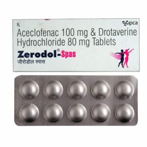 ZERODOL SPAS TAB ANTISPASMODICS CV Pharmacy